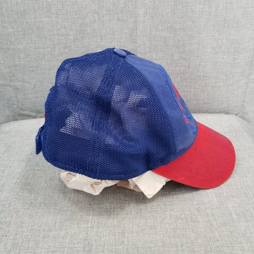 MLB Child Chicago Cubs New Era 9FORTY Unique Embroider Hook & Loop Mesh Back